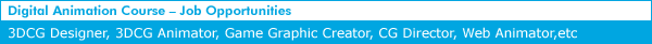 Digital Animation Course – Job Opportunities