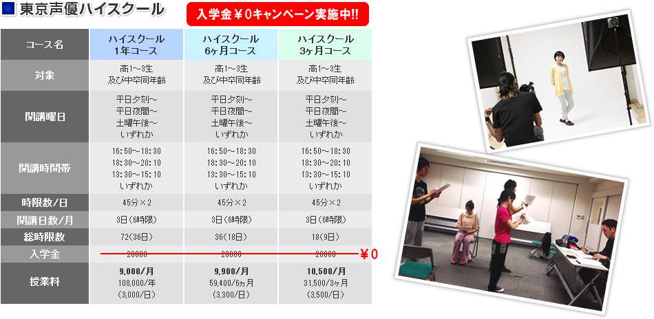 東京声優ハイスクール