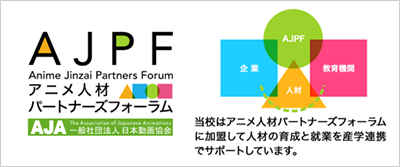 アニメ人材パートナーズフォーラム（AJPF）加盟校